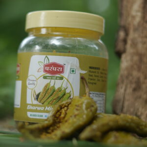 Parampara Traditional Bharwa Mirch (Stuffed Green Chilli) Pickle