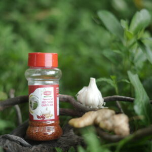 Parampara Authentic Stone-Ground Red Chilli Garlic Mix Flavoured Salt